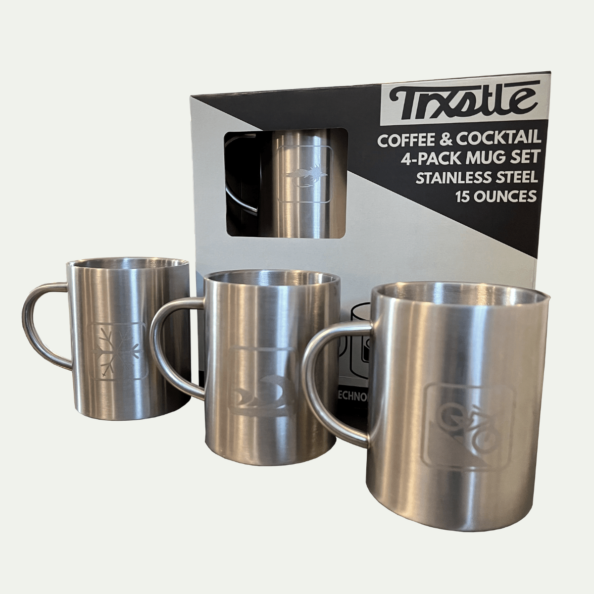 Ti-Double 300 Mug Set