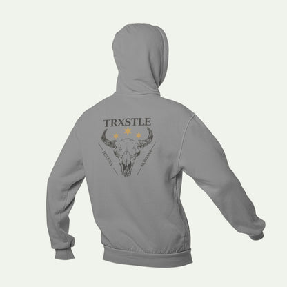 Bison Pullover Fleece Hoodie