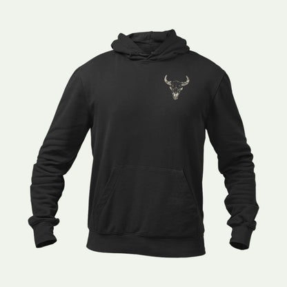 Bison Pullover Fleece Hoodie