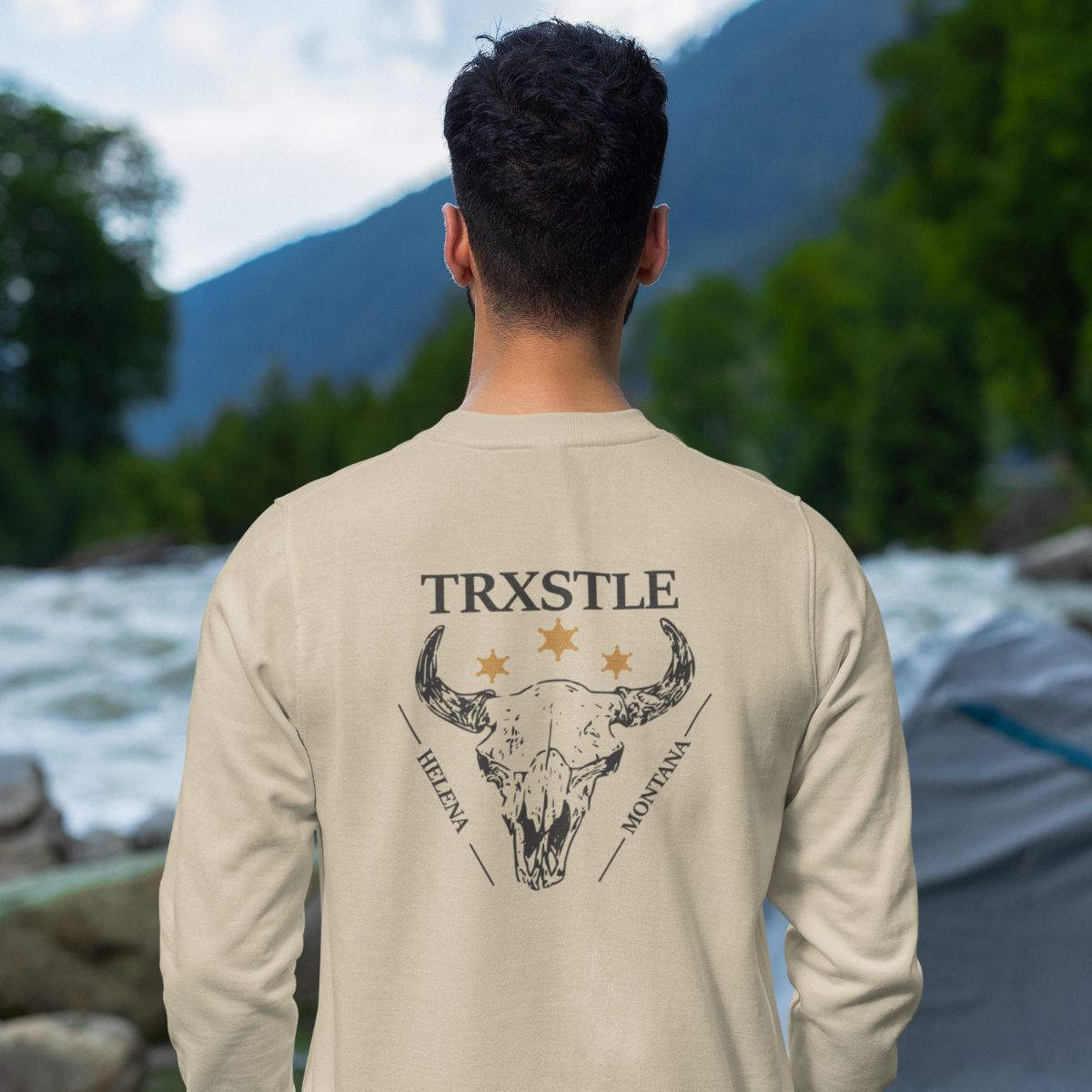 Bison Fleece Crewneck Sweatshirt