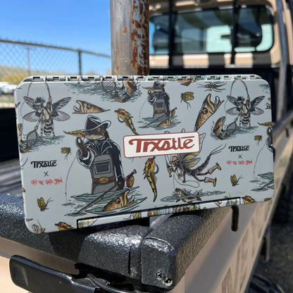 Trxstle Tough To Swallow Artist Series Fly Box - Factory Seconds